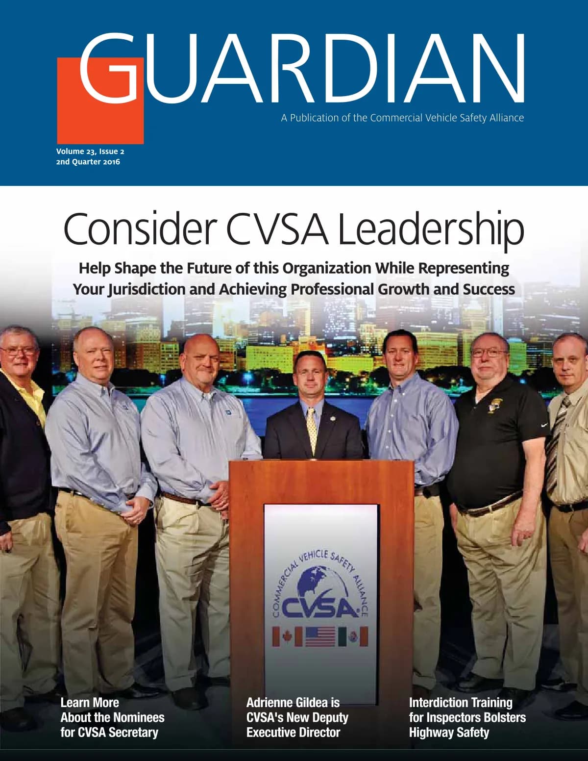 Second Quarter 2016 cover