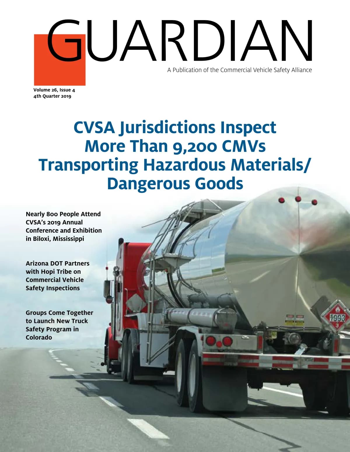 Fourth Quarter 2019 cover