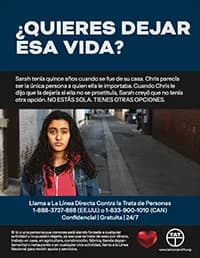 Poster Want Out Spanish
